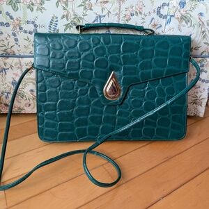 Calego Jaclyn Smith Briefcase Style Purse